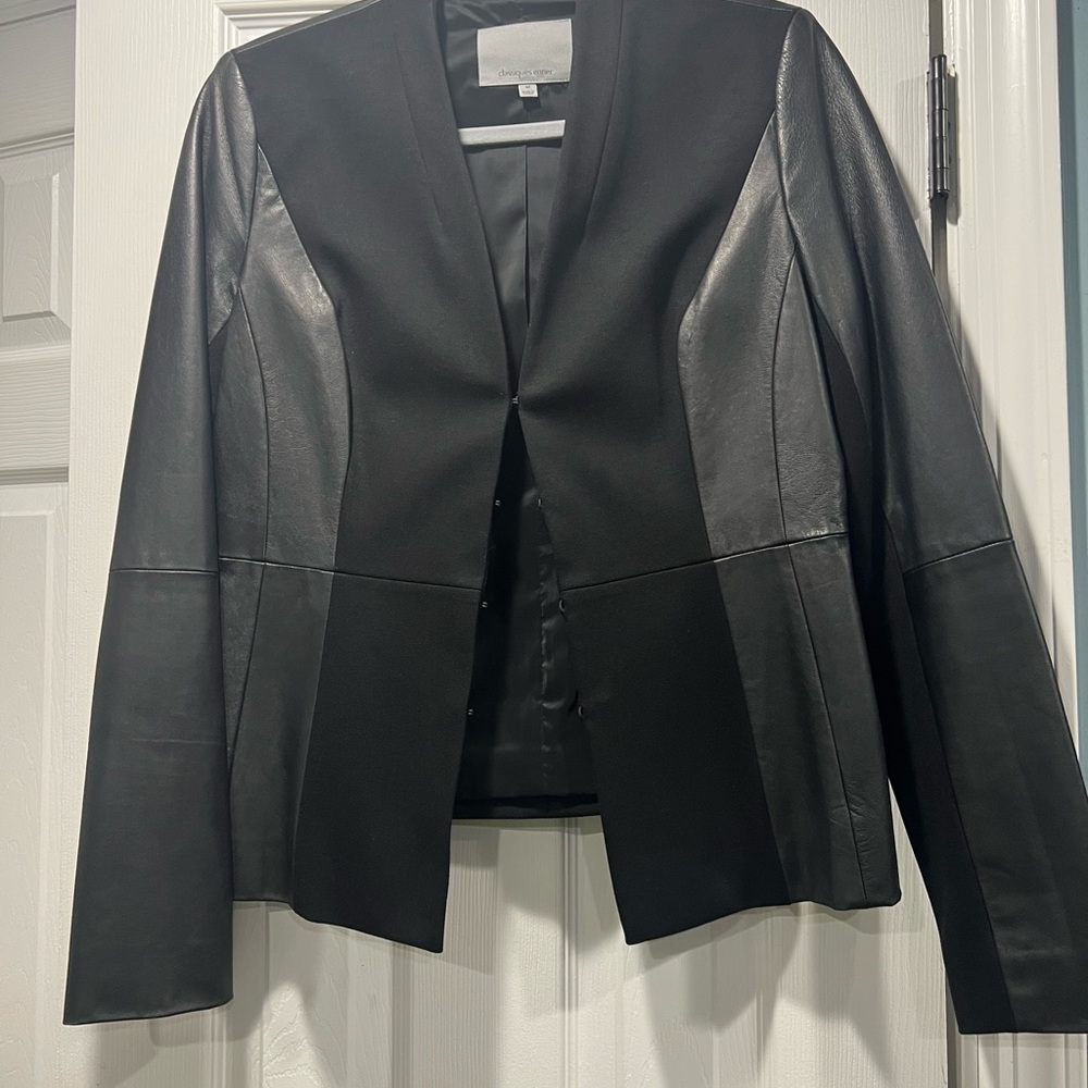 Elegant Black Women's Jacket, Size M